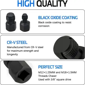 A7647F A-ABIGAIL Oxygen Sensor Thread Chasers M18 M12 #2