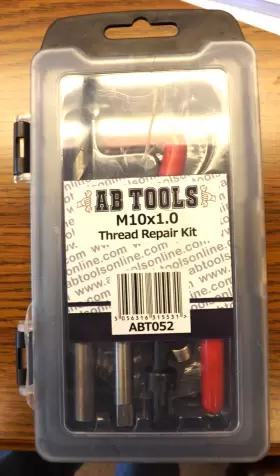 ABT052 AB TOOLS Thread Repair Helicoil Kit M10