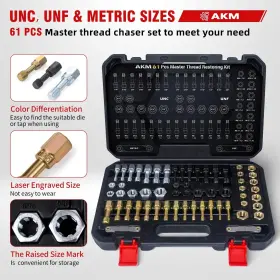 AKMTHREAD002-61PC AKM Thread Restorer Rethread Repair Tool #2