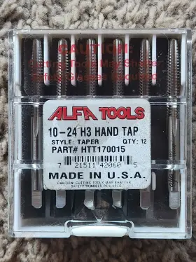 HTT170015 ALFA TOOLS Taper Taps H3