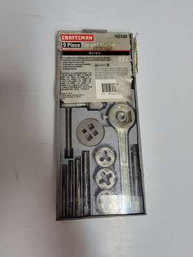 52348 APEX TOOL GROUP Craftsman Tap Die Set