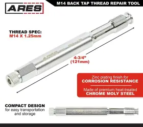 840129909590 ARES Tap Thread Repair Tool Design Easily Enga #2