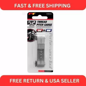 W8655 BEST PARTS21 Performance Tool Thread Pitch Gauge Set