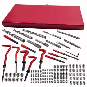 8FRJW4 BFO Thread Repair Stripped Wire Inserts Drill Bits Kit