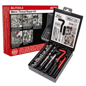 974676370566 BILITOOLS Thread Repair Hss Drill Helicoil Kit