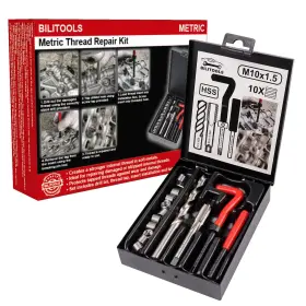 974676370603 BILITOOLS Thread Repair Hss Drill Helicoil Kit