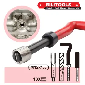 974676370634 BILITOOLS Thread Repair Hss Drill Helicoil Kit #3