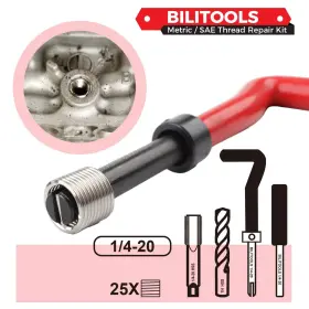 974676370696 BILITOOLS Thread Repair Hss Drill Helicoil Kit #3
