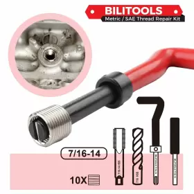 974676370726 BILITOOLS Thread Repair Hss Drill Helicoil Kit #3
