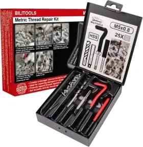 98083 BILITOOLS Thread Repair Hss Drill Helicoil Kit M5