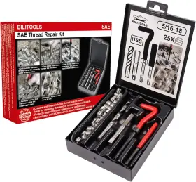 980992 BILITOOLS Thread Repair Hss Drill Helicoil Kit
