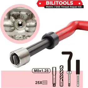 B1L98086 BILITOOLS Thread Repair Hss Drill Helicoil Kit M8 #3
