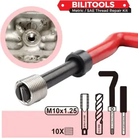 B1L98089 BILITOOLS Thread Repair Hss Drill Helicoil Kit M10 #3