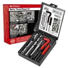 B1L98091 BILITOOLS Helicoil Thread Repair Hss Drill Kit