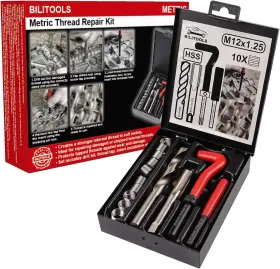 B1L98092 BILITOOLS Thread Repair Hss Drill Helicoil Kit