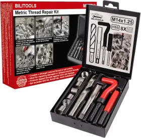 B1L98095 BILITOOLS Thread Repair Hss Drill Helicoil Kit