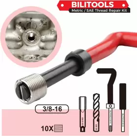 B1L980993 BILITOOLS Thread Repair Hss Drill Helicoil Kit #3