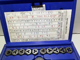 GAM540 BLUE POINT Tap Die Set
