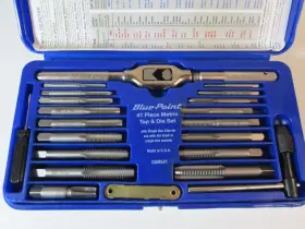 GAM541 BLUE POINT Tools Tap Die Set #3