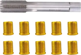 767153013980 CARPOPART Pack Spark Plug Thread Repair Tool Tap