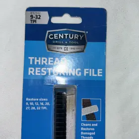 92942 CENTURY Drill Tool Thread Restoring File