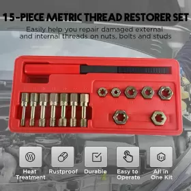 AQ-10 CMTOOL Thread Chaser Set Cleaning Tool Restorer Kit #2