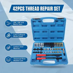MMZ173-1 CMTOOL Thread Repair Chaser Set Unf Restore Tool Kit #2