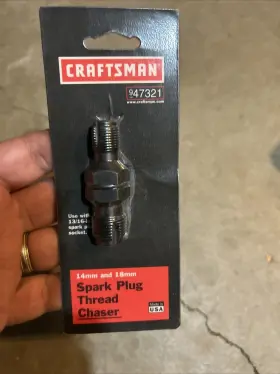 47321 CRAFTSMAN Spark Plug Thread Chaser Nos