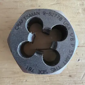 52778 CRAFTSMAN Pipe Die Hex Tap Set