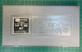 9-52096 CRAFTSMAN Tap Die Set Kromedge #3
