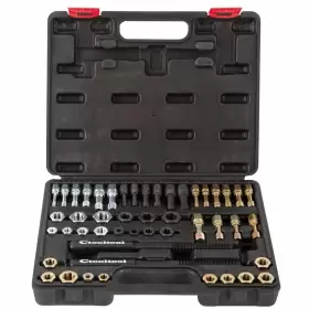 WO0METRIC CTOOLTOOL Thread Chaser Set Restorer Tap Die Kit