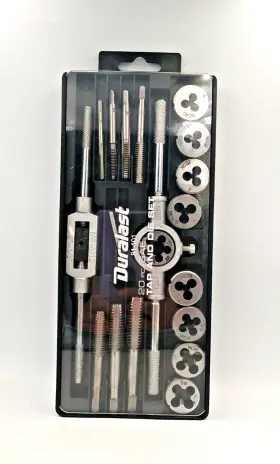 81-101 DURALAST Tap Die Set Thread Repair Steel Box
