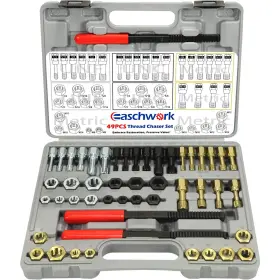 E230149 EASCHWORK Thread Chaser Set Rethreading Taps Dies Kit