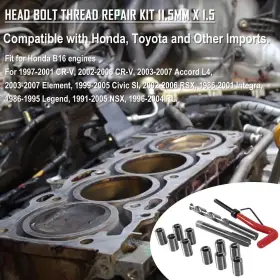 FXQP01465 FX-MOTOR Thread Repair Tool Engine Cylinder Kit B16 #3