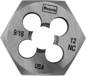 HAN6848 GENDEN A/P TOOLS Irwin Die Hex Hanson
