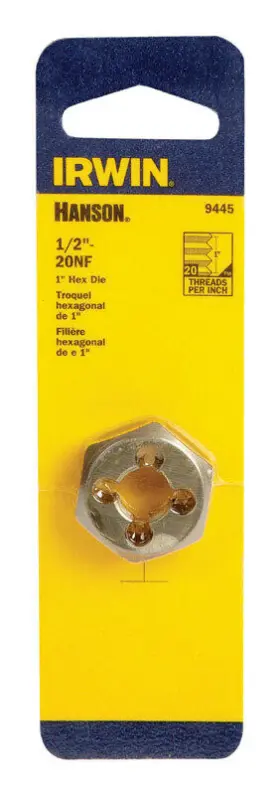 HAN9445 GENDEN A/P TOOLS Irwin Die Hex Hanson