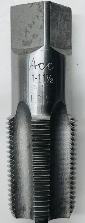 1907 HANSON Npt Pipe Tap Carbon Steel Ace