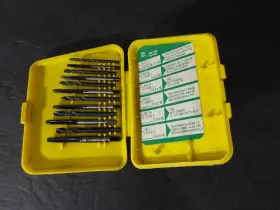 8032 HANSON Drill Taper Pipe Tap Set Drilling Thread Cutting