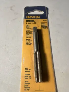 8337 HANSON Irwin High Carbon Steel Plug Tap
