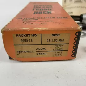 4953-18 HELICOIL Tools Spark Plug Thread Repair Incomplete #2