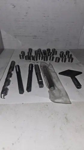 Helicoil 7cpb Heli-coil 7/16-14 Unc Thread Repair Lot Sti Tap 29/64 Drill Inserts Tool Usa