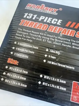 SDY-97337 HORUSDY Thread Repair Set Helicoil Drill Kit #3