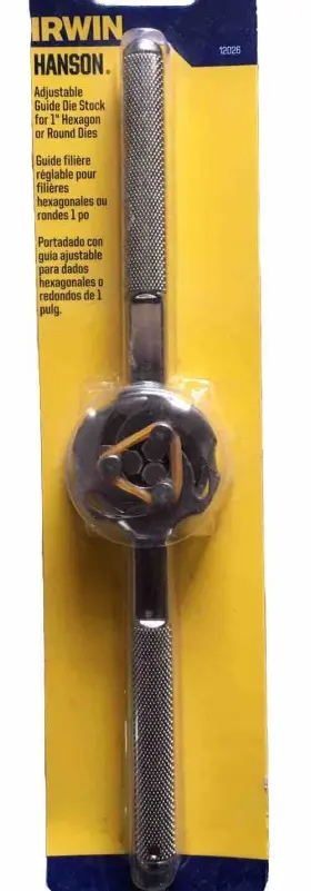 12026 IRWIN Die Handle Wrench Hexagon Round