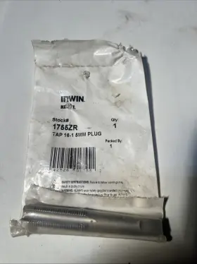 1755-ZR IRWIN Plug Tap Rh Carbonsteel M16 X1 Zr