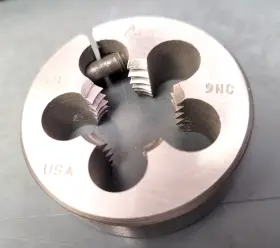 4261 IRWIN Od Rh Round Die Hanson Carbon Steel #2
