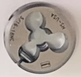 502041 IRWIN Hss Od Round Die Hanson #2