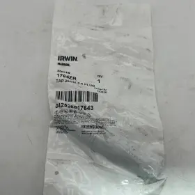 1764-ZR IRWIN HANSON Plug Tap Rh Carbon Steel M20 Zr