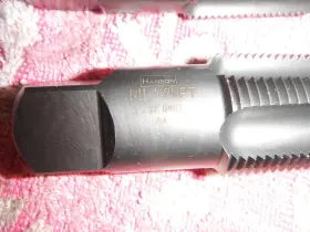 1905-ZR IRWIN HANSON Npt Taper Pipe Tap Carbon Steel Zr #2
