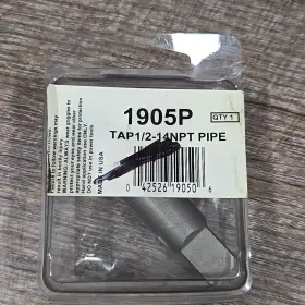 1905P IRWIN HANSON Npt Taper Pipe Tap Carbon Steel Rethread