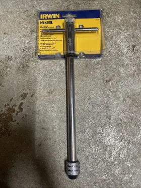21212 IRWIN HANSON Handle Ratcheting Tap Wrench